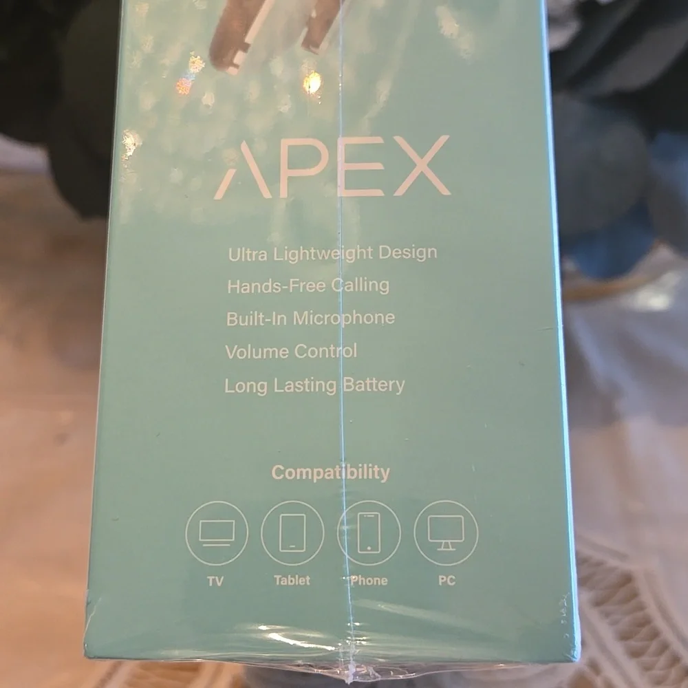APEX PRO **MINT** WIRELESS Headphones Bluetooth Noise Canceling NEW - SEALED BOX